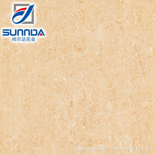 600X600mm Premium Ceramic Building Material Ivory Rose Color Double loading Living Polished Porcelain Floor Tile